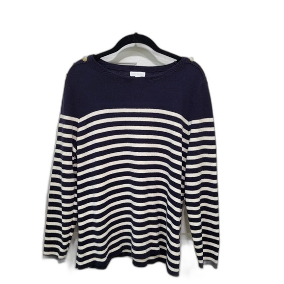 Nautical Sweater by Charter Club XL - Picture 1 of 4